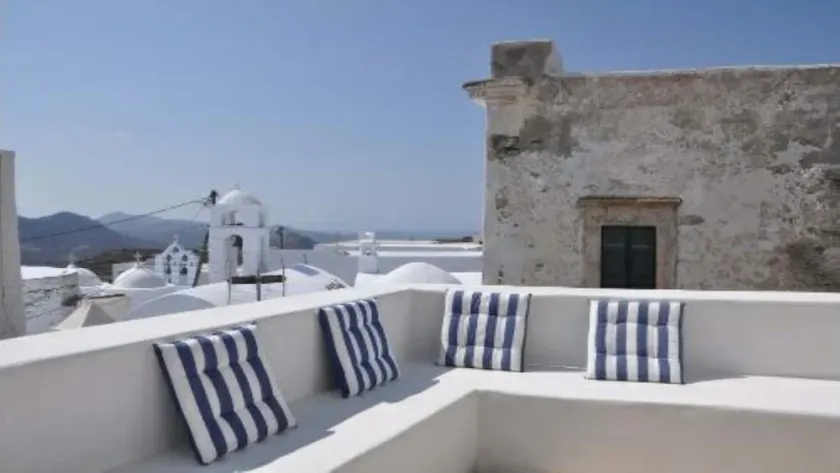 AMORGOS Chora-Elegant mansion,courtyard and sea view terrace - Image 1