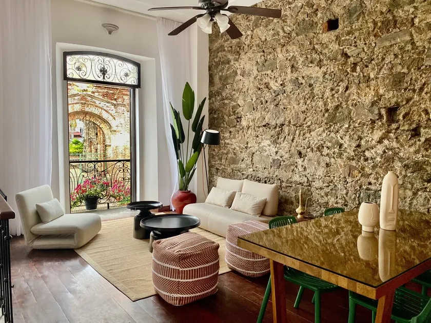 Iconic double apartment with billar in front of the Arco Chato ruins  and pool - Image 1