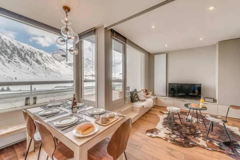 Bis 20m skipiste, Erdgeschoss, blick see, terrasse, fernseher, schließfach für die skier, 41m² - Image 1