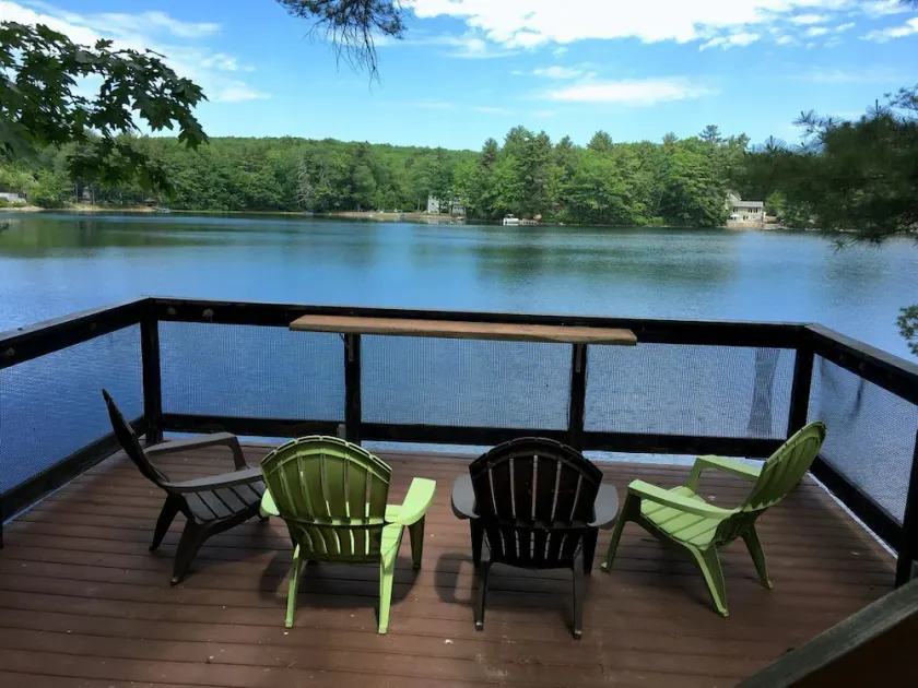 Year-Round Rustic Cabin on Maine's Crystal Clear Barker's Pond. - Image 1