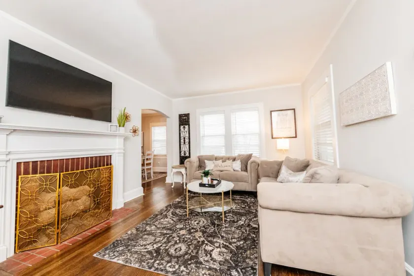 Historic Charm w/ Game Room and King Bed - Image 1