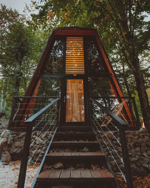 Eco village in the forest - Image 1