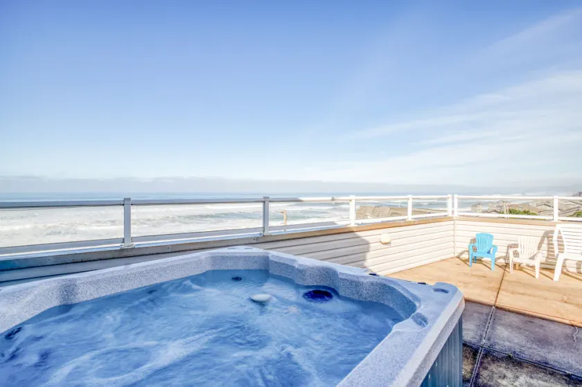 Smukke OceanView Home med Hot Tub lige syd for Lincoln City - Image 1
