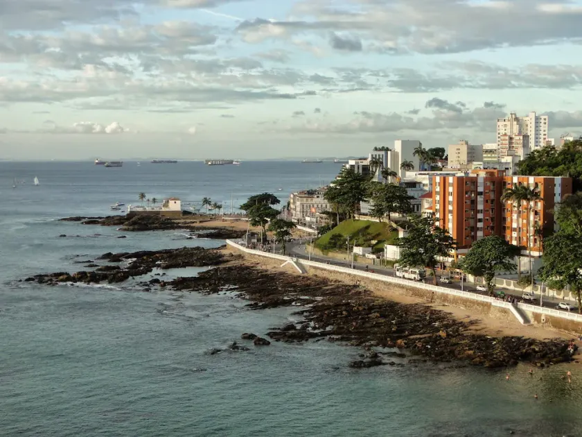 Oceanfront Condo in Barra across the street from Brazils most famous Lighthouse. - Image 1