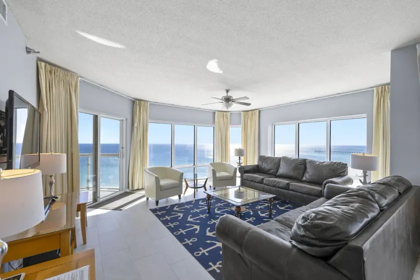 Superbe 15ème étage Emerald Isle 3 chambres Gulf Front Condo! - Image 1