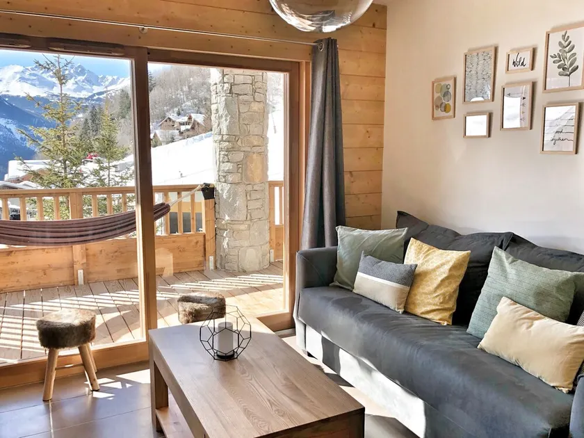 Superb T3 fuld syd - Foden af skråningerne LA PLAGNE CHAMPAGNY - centrum landsby - Image 1