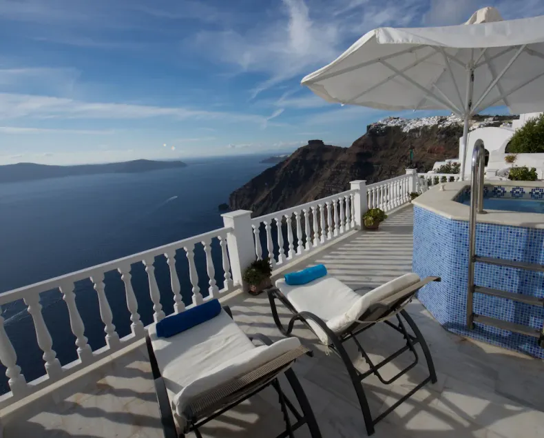 Villa de luxe privée et isolée avec vue imprenable sur la mer / le volcan - Image 1