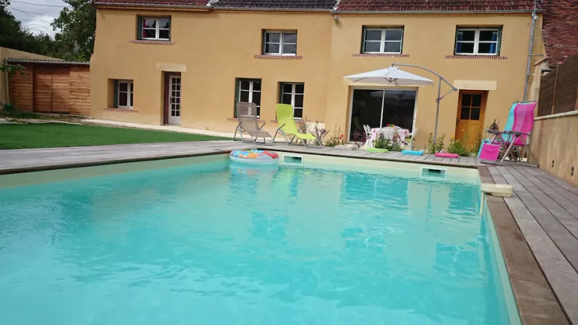 hus i vingårdarna, 6/8 personer, privat uppvärmd pool wifi, linne - Image 1