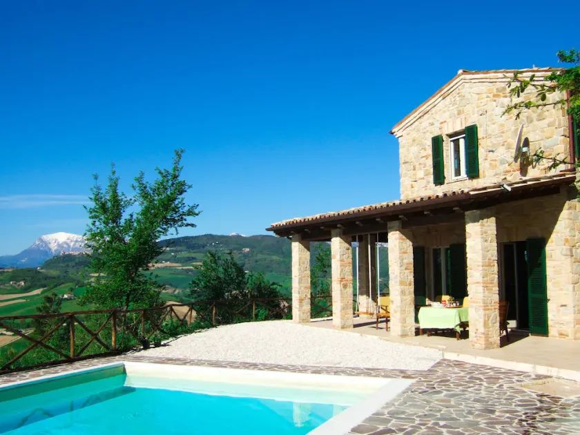 Villa Spectacular View, Private Pool, Medieval Village, Sibillini, Fermo Valley - Image 1