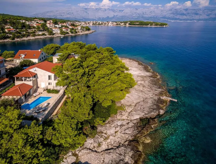 Villa Sumartin Selca, Stunning, Luxurious Frontline 7 Bedrooms, Amazing Sv - Image 1