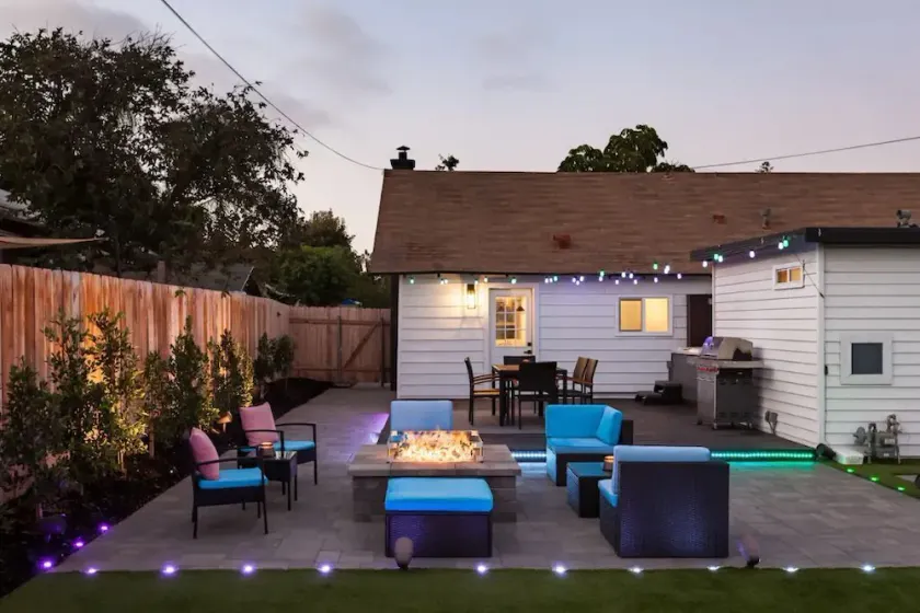 HEART OF SD! Luxury Villa w Hot Tub, Fireplace and Oversized Fully Lit Backyard - Image 1