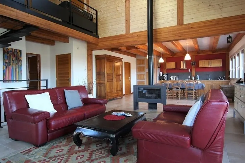 El Chalet Crouzillac con un panorama de los Sucs du Velay - Image 1