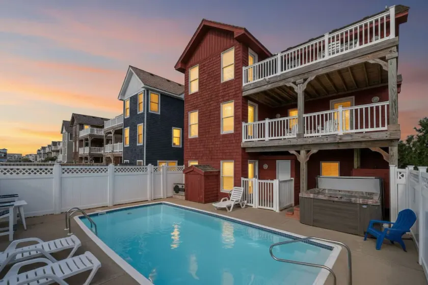 Carolina Dreamin' - Nags Head, Private Beach Access w/Parking Passes, Pool, Hot Tub, Pool Table, Pets OK - Image 1