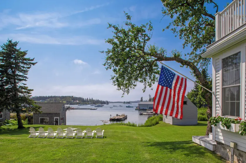 Dew Drop Cottage 4: Klassisches Waterfront Cape am Hafen von Maine Coastal Village - Image 1