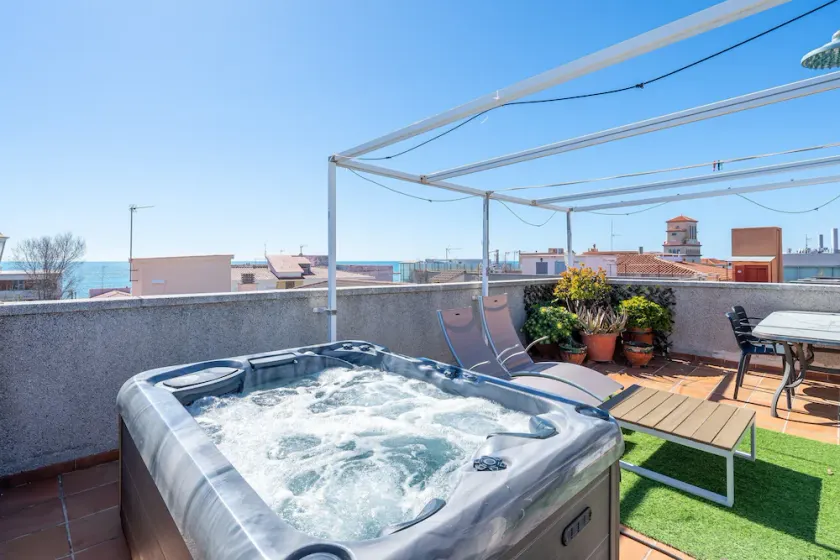 Apartment with spa and bbq - Image 1