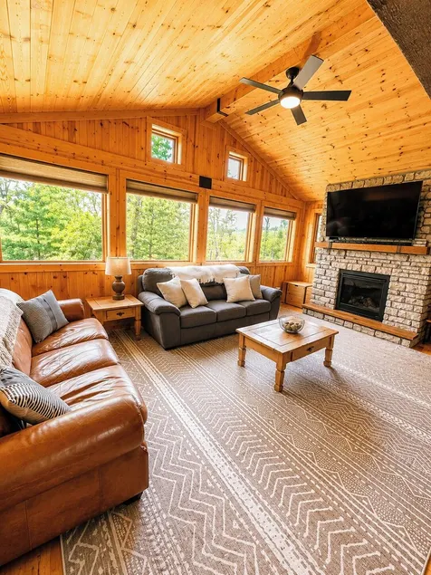 Relaxing Cabin Getaway with hot tub and fire pit - Image 1