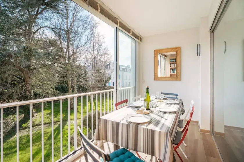 La Trinité/Mer, appt spacieux 4p, 100m², 3 ch, wifi, animaux admis - Image 1
