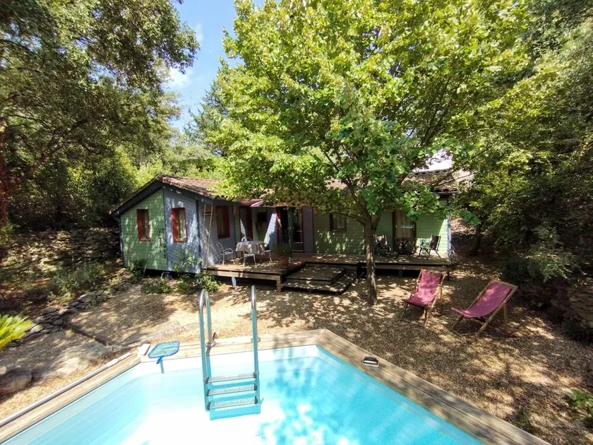 Haus ganz in Holz und in Farbe, mit privatem Pool und Garten klassifiziert *** - Image 1