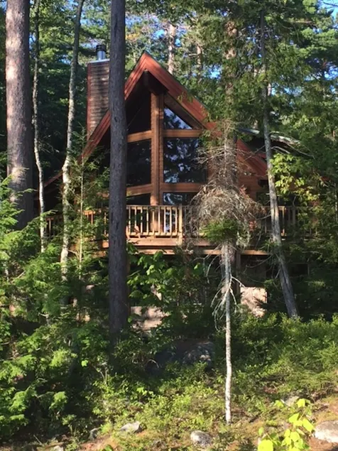 Off the Grid Privacy ... Green Rental på Sebecs \"Big Lake\" - Image 1