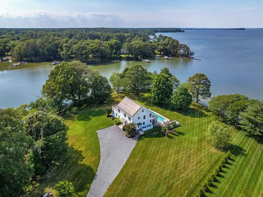 LUXURY COASTAL FARMHOUSE WATERFRONT W/ HEATED POOL, DOCK, GOURMET KITCHEN - Image 1