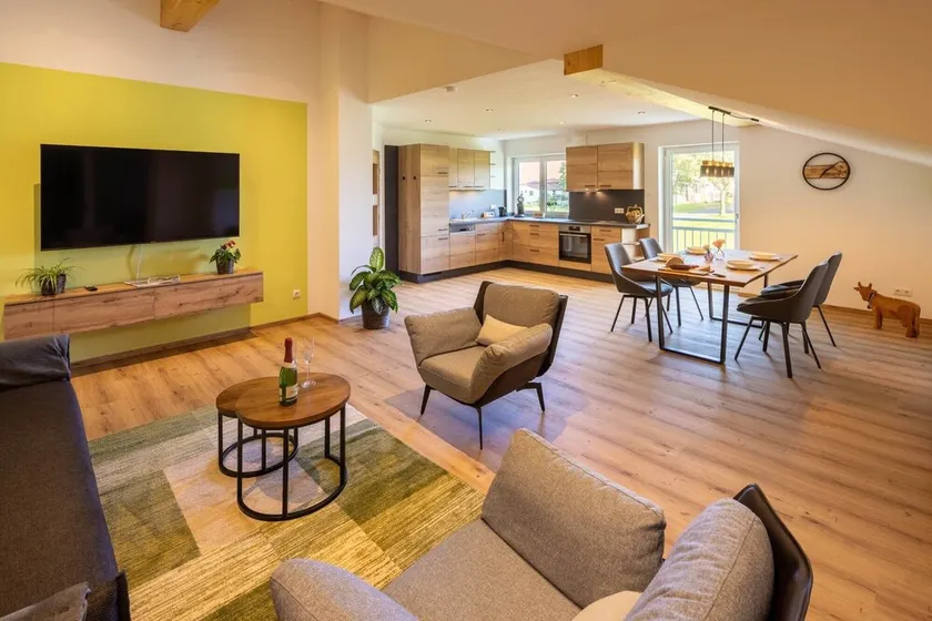 Appartamento 'Ferienwohnung Egg-Hof' con vista sulle montagne, terrazza privata e Wi-Fi - Image 1