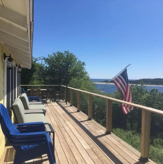 The Topsider-panoramic of the Atlantic Ocean, 2 lighthouses, and Popham beach - Image 1