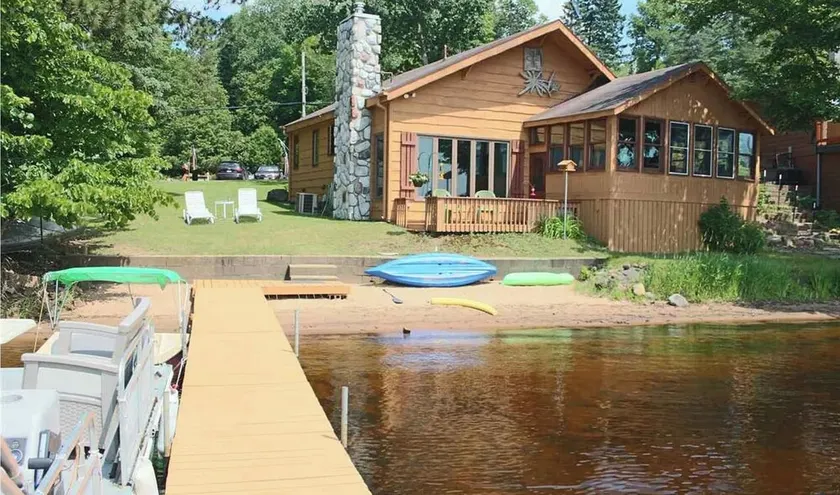 Lakefront Escape on Amnicon Lake with Pontoon Rental & Private Beach - Image 1