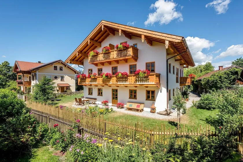 Holiday Apartment “Beim Paulfischer - Eckbankerl” Close to Chiemsee with Balcony & Terrace - Image 1