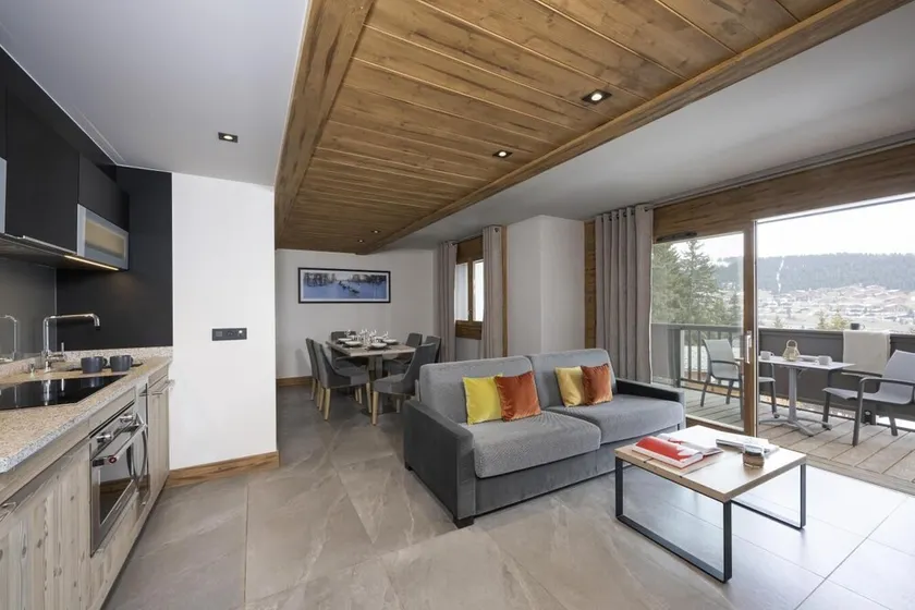 Wifi, direttamente sulle piste, vista montagna, fitness, piscina, sauna, hammam, balcone - Image 1