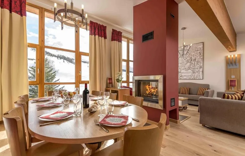 Fitness, Schwimmbad, Sauna, Hammam, Terrasse, Balkon, TV, Skischrank, 60-70m², Les Arcs - Image 1