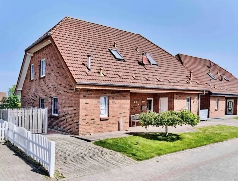 Ferienhaus in Nessmersiel, Deich- und Inselblick, Glasfaser - Image 1