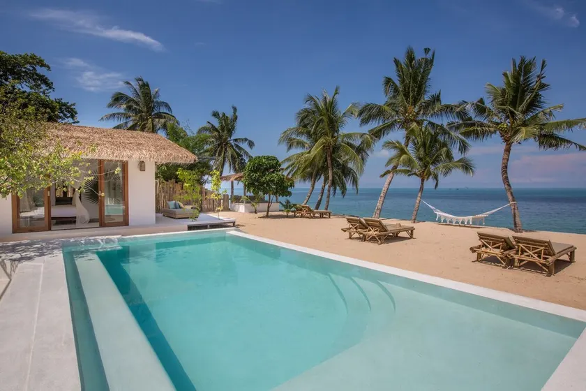 Kya Beach House b / front Pool Sonnenuntergang - Image 1