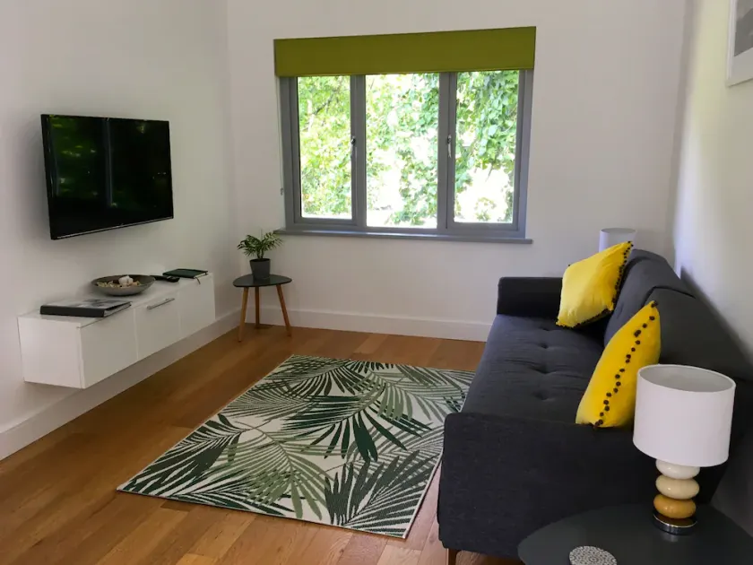 Gorgeous modern flat with free parking & private court yard - Image 1