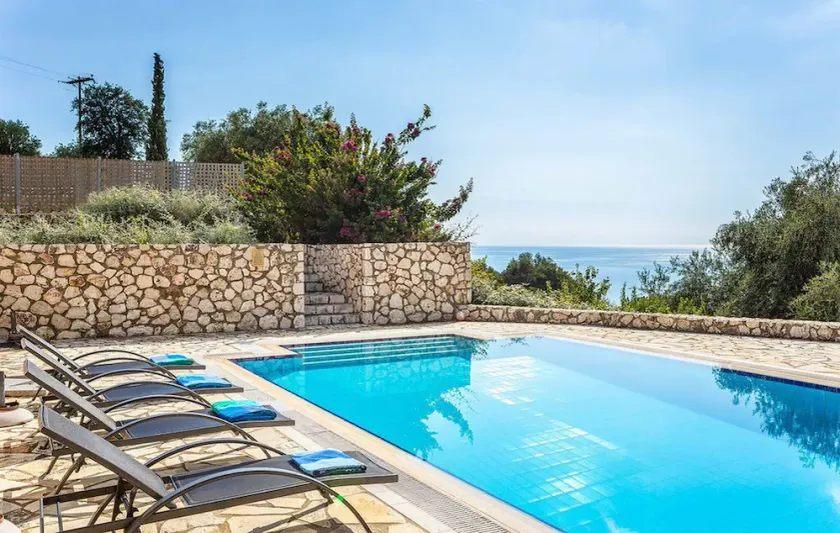 Villa Afrato Sea View 3 Bedrooms Private Pool Wonderful Seaviews - Image 1