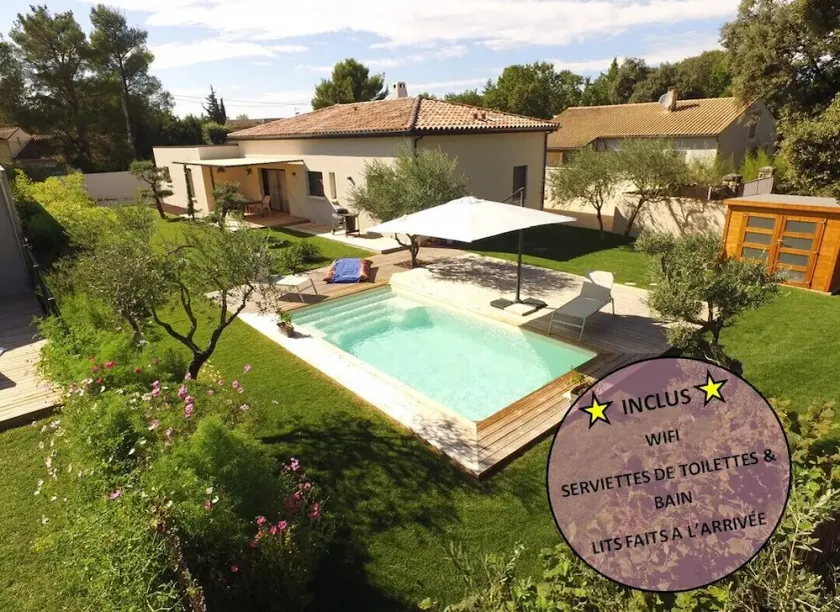 3 bedrooms new house with heated swimming pool - Image 1