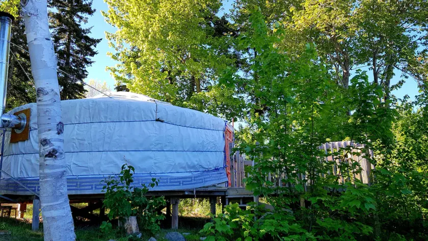 Big Red Yurt a Cabot Shores Wilderness Resort - Image 1