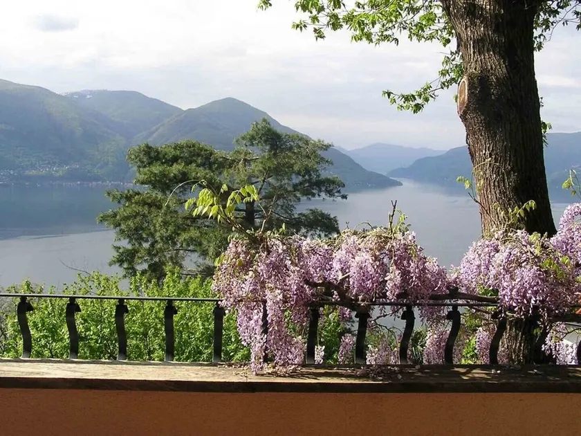 Villa su una collina con una magnifica vista sul Lago Maggiore - Image 1