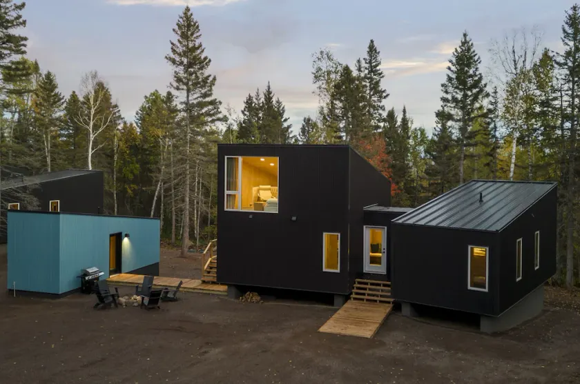 Scandinavian Chalet with Sauna in Lutsen - Blue - Image 1