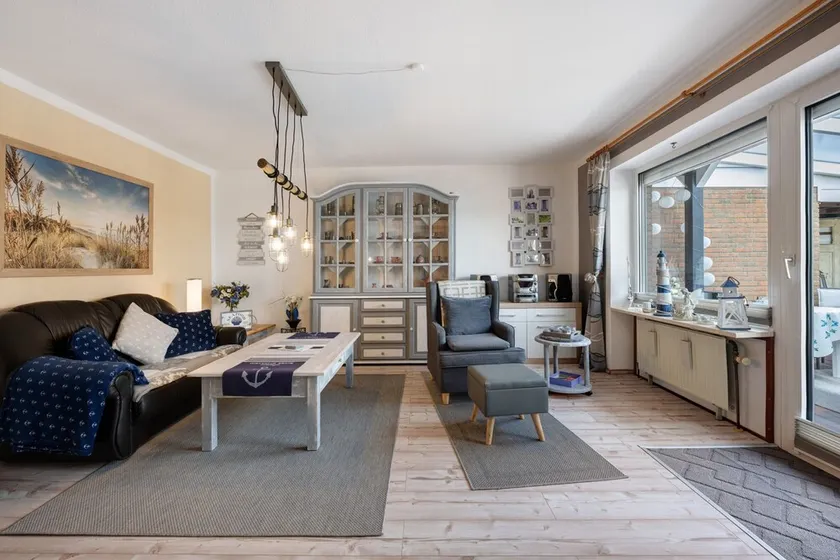 Appartamento 'Ferienwohnung Heimathafen' con terrazza privata e Wi-Fi - Image 1