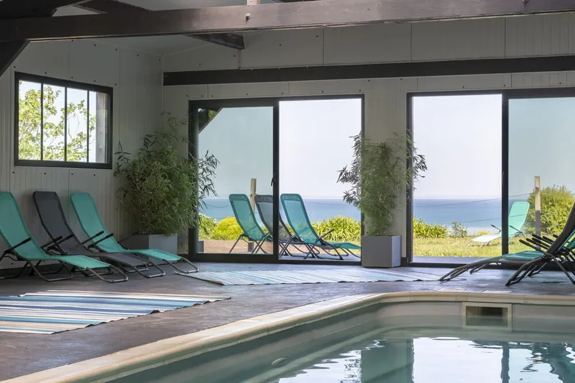 Chambre 3 TN-Family room-Deluxe-Mobility bath-Sea view - Image 1