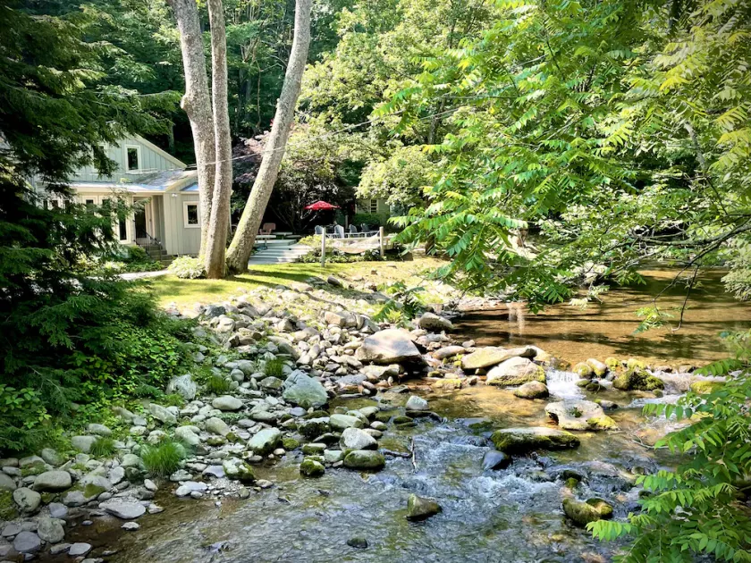 Private Riverfront Mountain Escape, 5BR Cabin + Firepit + game room. - Image 1