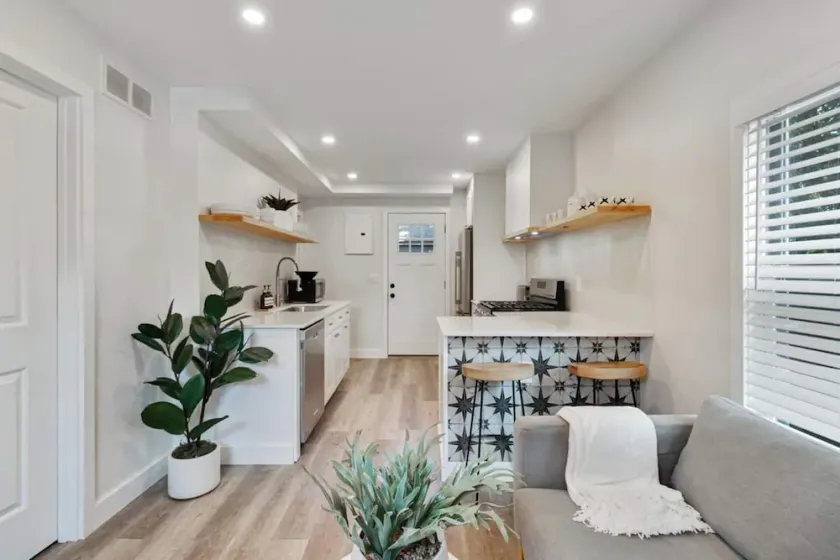 Enjoy a stylish experience at this unique, modern flat in Downtown Ferndale - Image 1