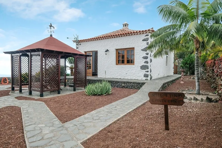 Zwei typische kanarische Häuser in der \"Finca la Sorriba\" mit Bergblick, Meerblick, Pool und WLAN - Image 1