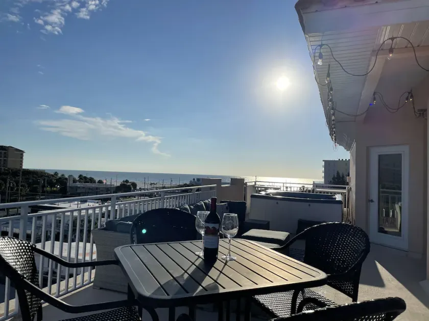 Premier Beachfront Condo w/ Rooftop Oasis, Brand-NEW Hot Tub & Panoramic Views - Image 1