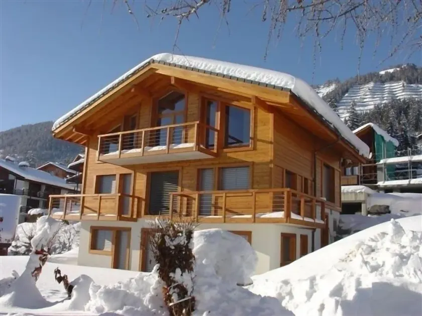 Stunning contemporary chalet in Anzère with unbelievable views of the mountains. - Image 1