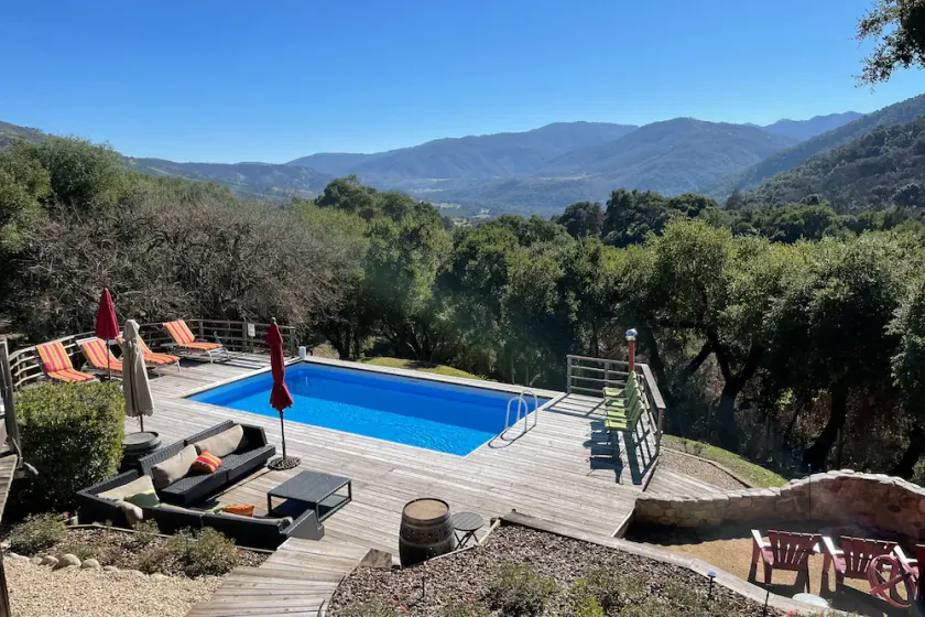 Gated Carmel Valley Retreat with 20 Acres, Pool & Hot Tub - Image 1