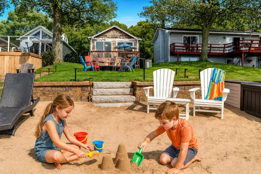 Lakefront Cottage! PONTOON BOAT udlejning! begyndelsen af juni special! en 4 nt bo nytte - Image 1