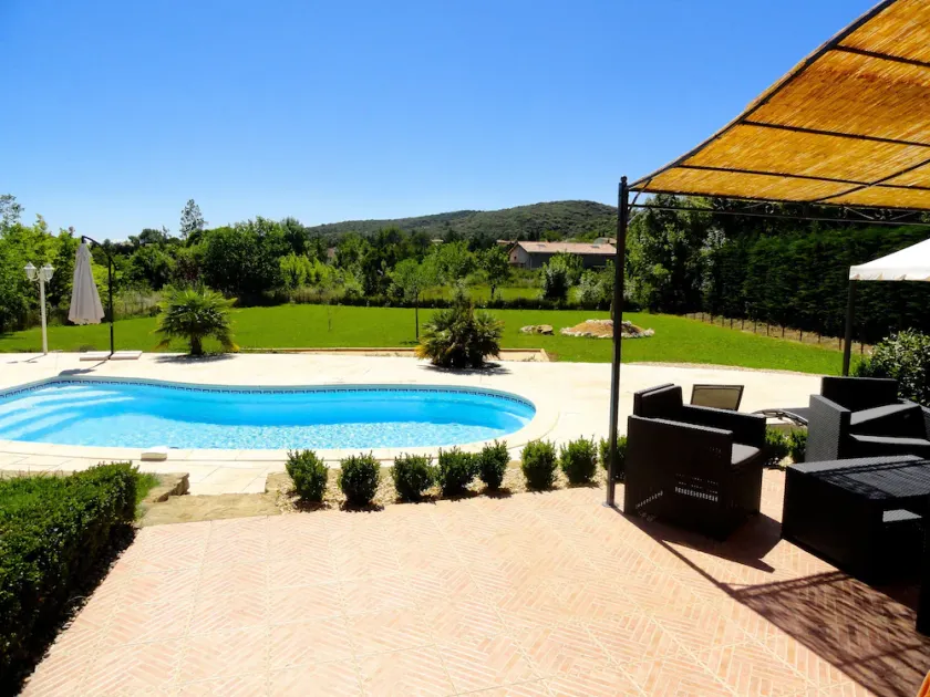 GARD - Cerca de Uzès - Villa estándar de 8 personas - Silencioso - Piscina - Petanca - Vista - Image 1