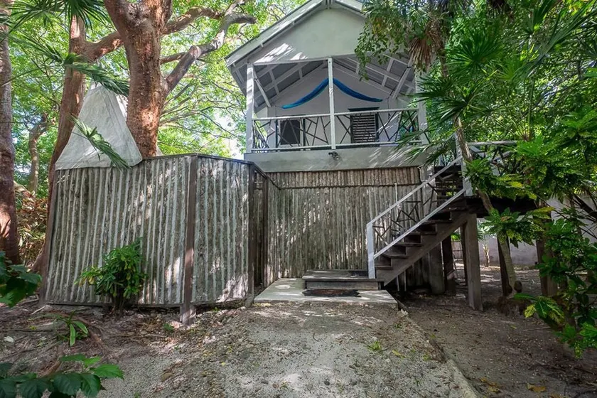 Beautiful treehouse with lush green surroundings - Image 1