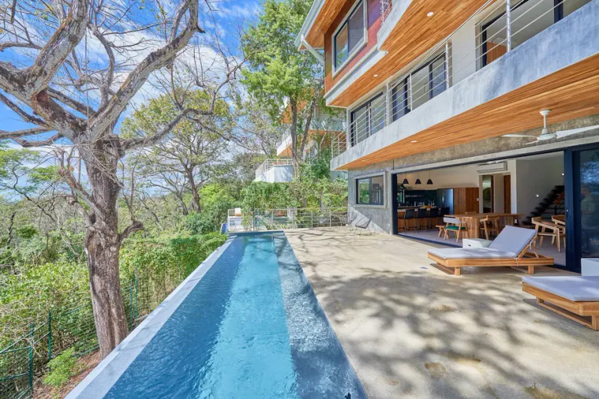 Ocean + jungle VIEWS perched high over Playa Pelada - Image 1